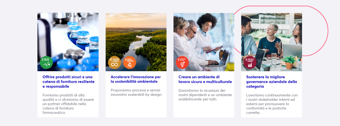 I nostri quattro impegni
